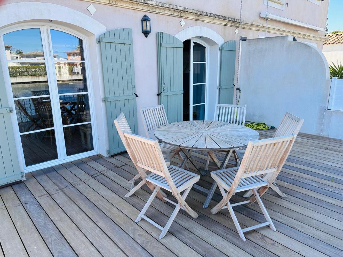 Marina 120M²/8 Pers/ Terrasse 100M²/ Appontement Villa Aigues-Mortes Luaran gambar