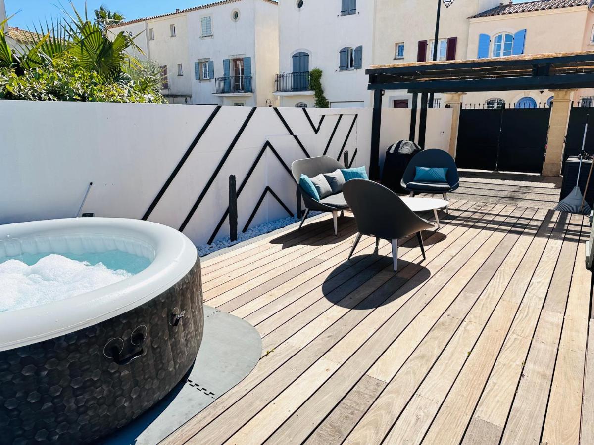 Marina 120M²/8 Pers/ Terrasse 100M²/ Appontement Villa Aigues-Mortes Luaran gambar